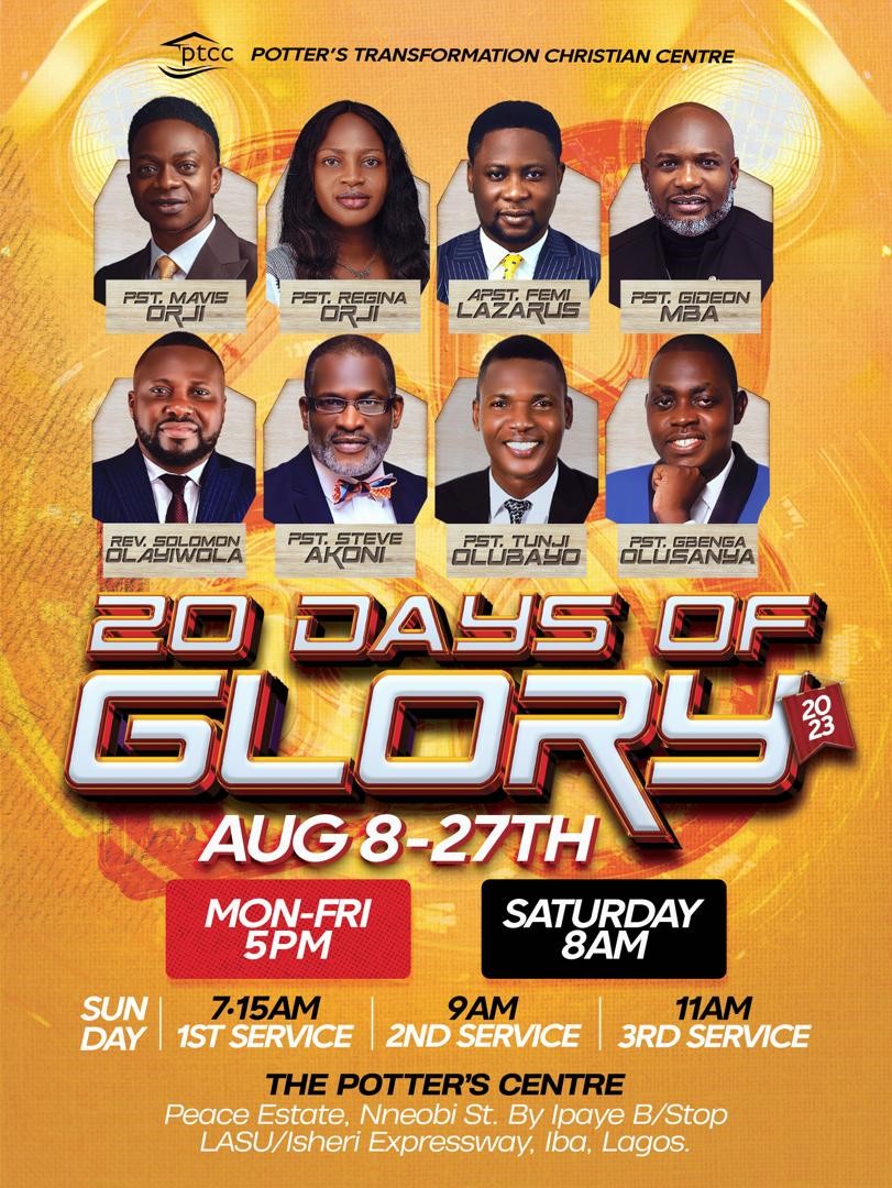 20 Days of Glory 2023 || Day-10 || Pastor Gideon Mba session