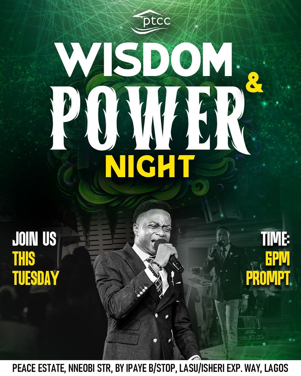 Tuesday Service || Wisdom & Power Service|| Midweek Service