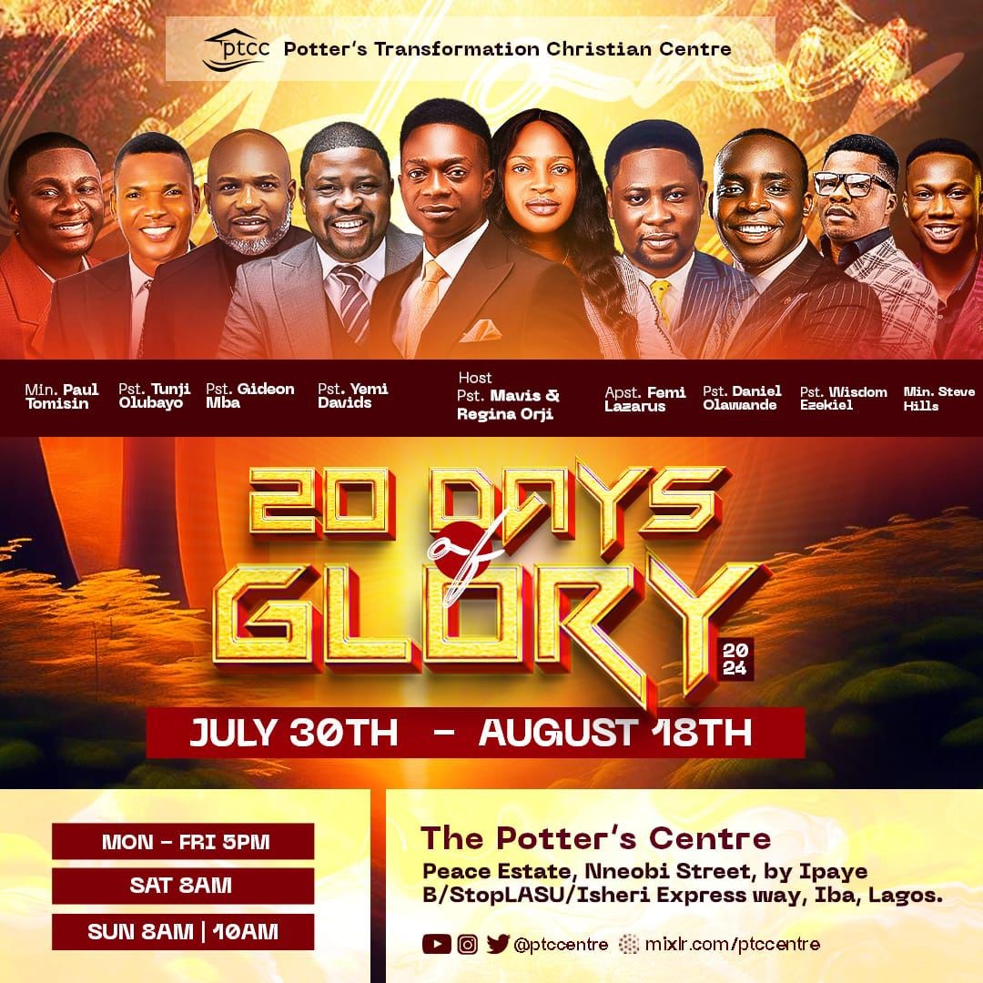 Sermon || 20 Days Of Glory || 15/08/2024 || Apostle Femi Lazarus  || Day 17