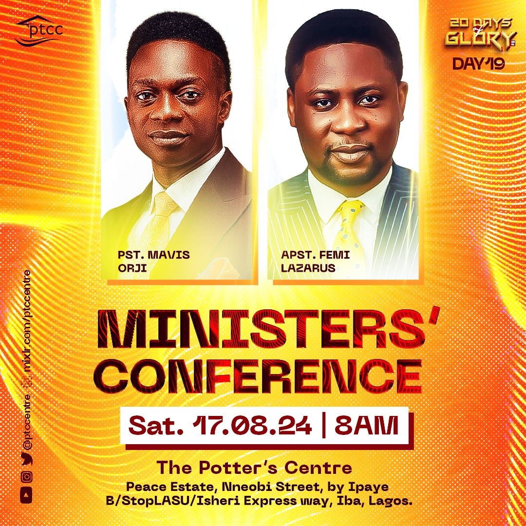 Ministers’ Conference  || 20 Days Of Glory || 18/08/2024 || Apostle Femi Lazarus ||  Day 19
