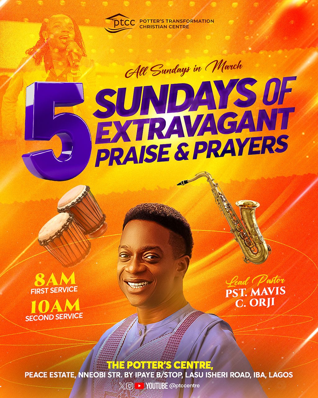 5 Sundays of Extravagant Praise & Prayers || Special Sunday|| Second Service