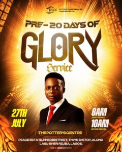 Pre-20 Days Of Glory Service